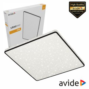 Painel Led Quadrado Aplique 24w 370mm 4000k 1800lm MIA AVIDE - (ACLO38NW-24W-MIA)