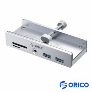 Hub USB 5 Portas USB 3.0/Jack/SD C/ Grampo De Fixação ORICO - (MH5PMM)