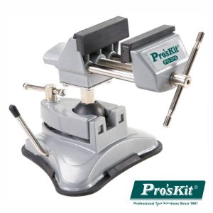 Torno De Mesa Ajustável 360º C/ Ventosa PROSKIT - (PD-376)