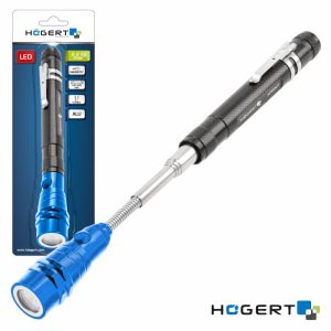 Lanterna LEDS Extensível Magnética Flexível HOGERT - (HT4R507)