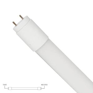 Lâmpada Tubular T8 24W 150cm LED 4000K Fase e Neutro Opostos - (LLTT815024NW(EU))