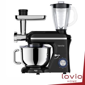 Robô de Cozinha Multifunções 1900W C/ Acessórios LOVIO - (LVSTM02PBK)
