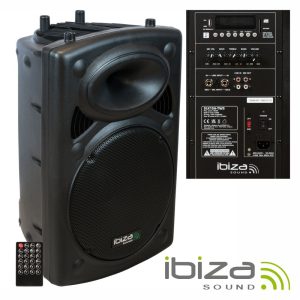 Coluna Amplificada 15" 800W USB/BT/TWS IBIZA - (SLK15A-TWS)