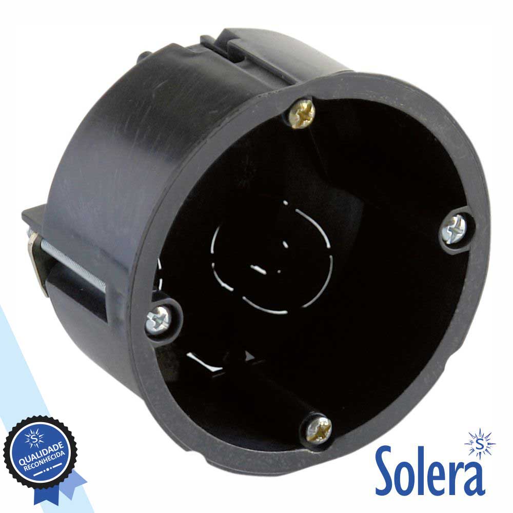 Caixa De Aparelhagem Embutir 4 Entradas S/ Tampa SOLERA - (SLR-5625)