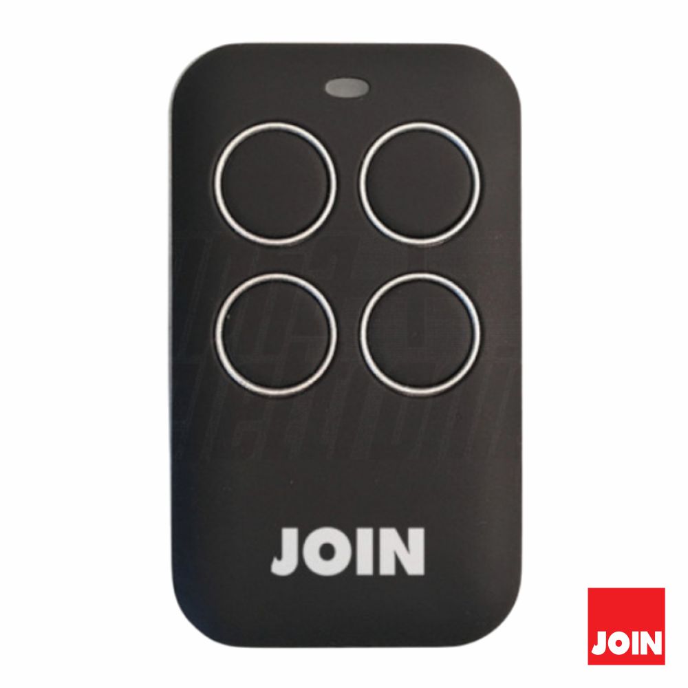 Comando Garagem Universal 4 Canais Rolling Code JOIN - (TLRC100BK)
