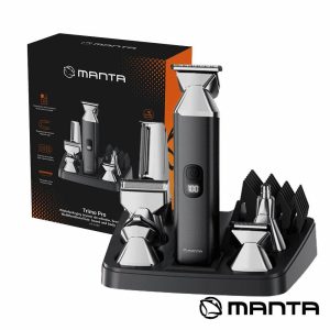 Máquina Cortar Cabelo / Aparador Trimo Pro MANTA - (HT-01BK)