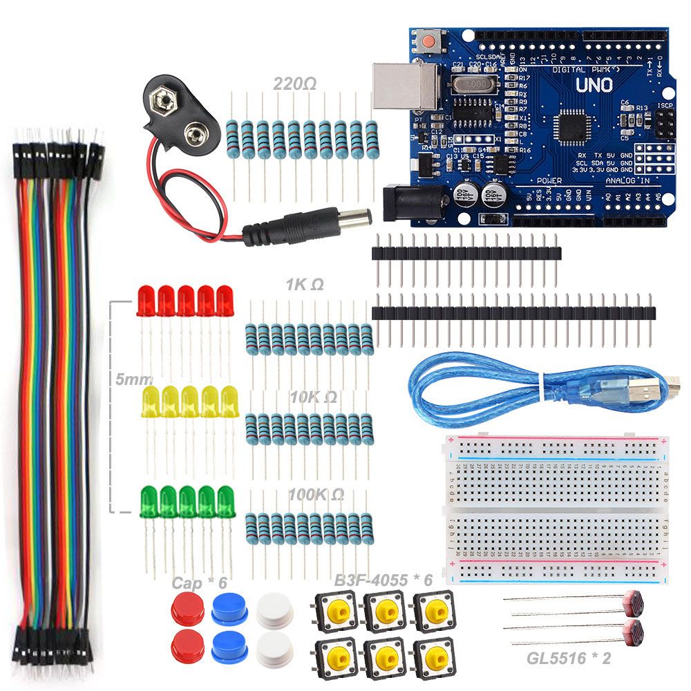 Kit Electrónico C/ Arduino - (KITARD315)