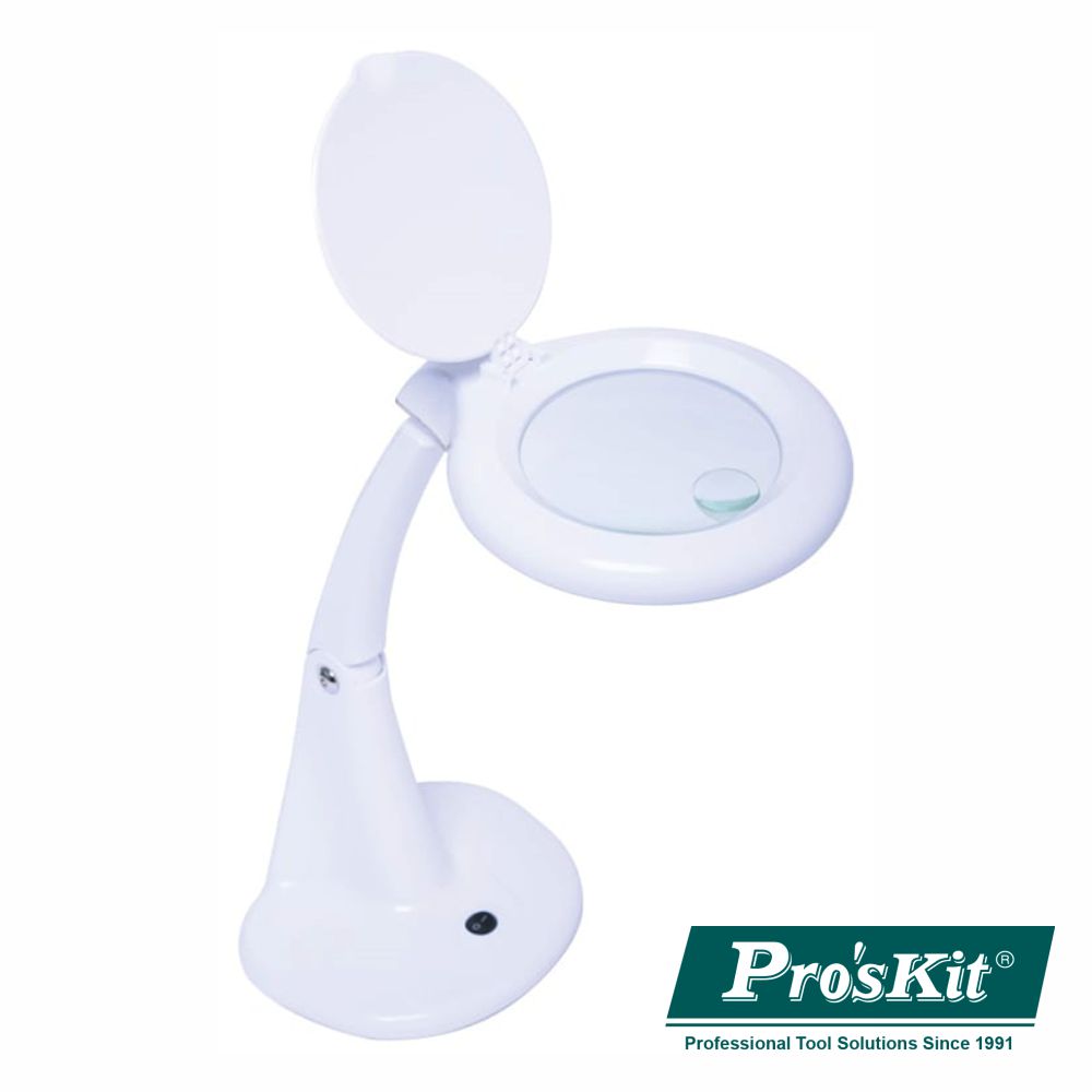 Candeeiro C/ Lupa Secretária 3/12 Dioptrias 40 LED 6W - (MA-1013MF)