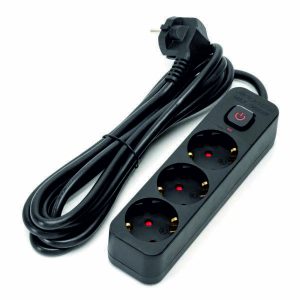 Extensão Elétrica 3x Schuko C/ Interruptor 3m 3G1.5 - (B20103BX2)