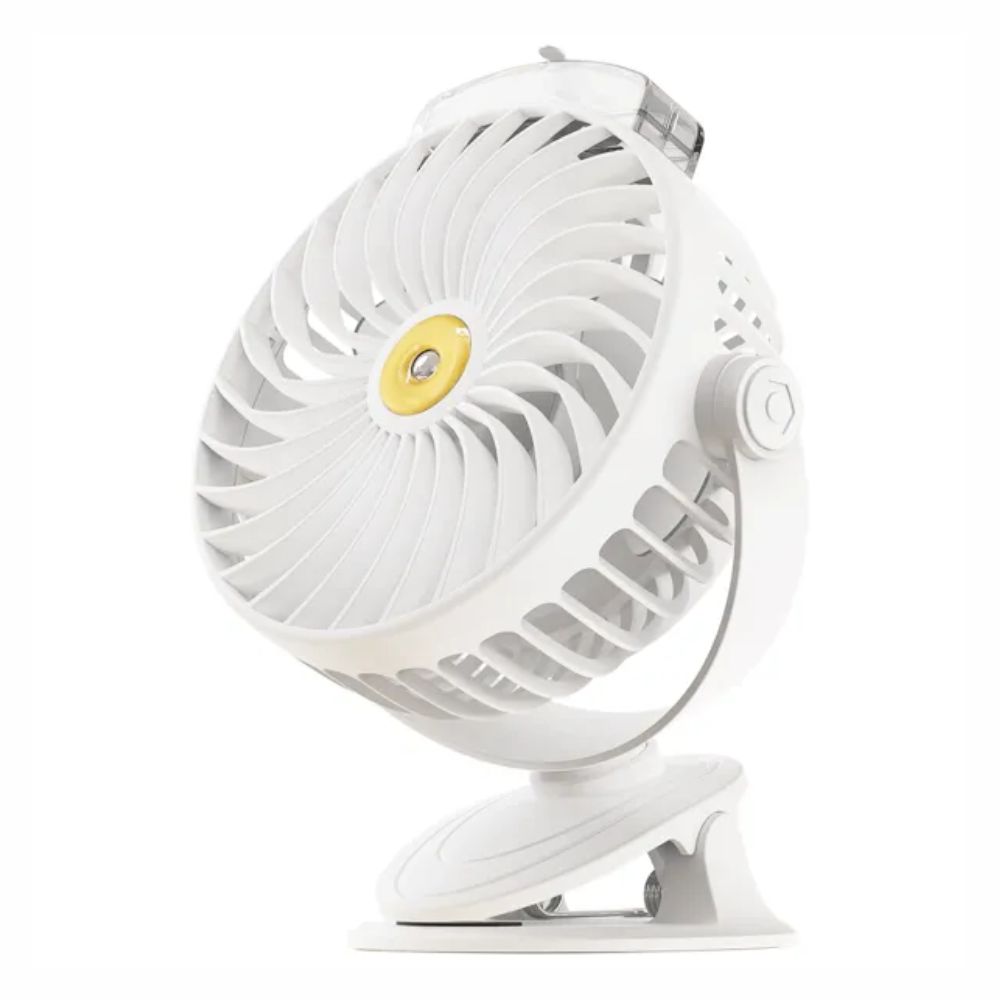 Ventoinha Portátil Ø15cm C/ Nebulizador C/ Mola 2400mAh - (B301013KR)