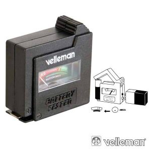 Testador De Baterias VELLEMAN - (BATTEST)