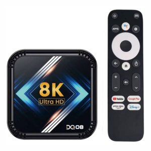 Box Android 13 RK3528 4GB RAM 32GB ROM WIFI Controlo de Voz - (BOX-DQ0832GB-VC)