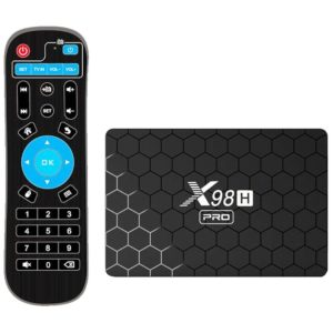Box IPTV Android 12 X98H PRO WIFI 4K 4GB RAM 64GB ROM - (BOX-X98HPRO64GB)