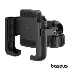 Suporte Universal Preto Telemóvel P/ Bicicleta/Mota BASEUS - (C40572301111-00)