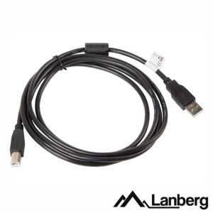 Cabo USB-A 2.0 Macho / USB-B Macho 1.8m LANBERG - (CA-USBA-11CC-0018B)