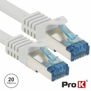 Cabo S/Ftp CAT6E 20m Cinzento PROK - (CFTP6E20B)