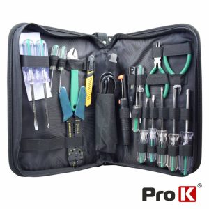 Mala Ferramentas De Soldadura C/ 20 Peças PROK - (KITSOLDER12)
