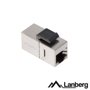 Ficha Adaptadora Keystone CAT6A RJ45 Fêmea p/ RJ45 Fêmea - (KSF6-3000)