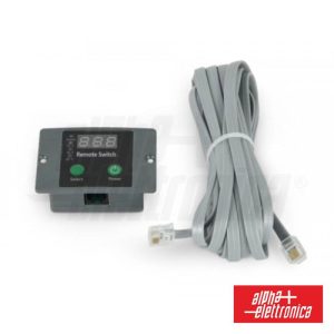 Display / Controlo Remoto p/ Conversores Série KX 5m ALPHA - (KX-REM)
