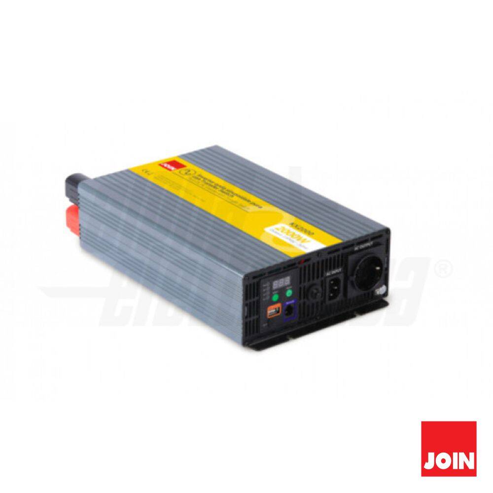 Conversor 12V-230V 2000W Onda Pura JOIN - (KX2000/12)
