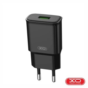 Alimentador USB-A QC 18W Preto XO - (L92D-BK)