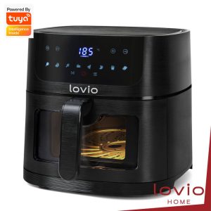 Fritadeira S/ Óleo Smart PureFry XL 1500W 6L WIFI Tuya LOVIO - (LVAF002BK)
