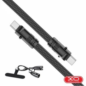 Cabo USB-C Macho / USB-C Macho 60W 1.2m XO - (NB-Q288B)