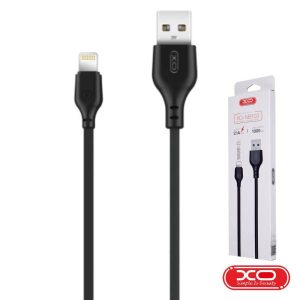 Cabo USB-A 2.0 Macho / Lightning 2.1A 1M Preto XO - (NB103-USBL/BK)