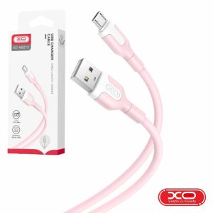 Cabo USB-A 2.0 Macho / Micro-USB 2.1A Rosa 1m XO - (NB212-USBB/PK)
