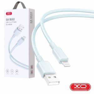 Cabo USB-A Macho / Lightning Macho 1m Branco XO - (NB249-LIGHTNING-WH)