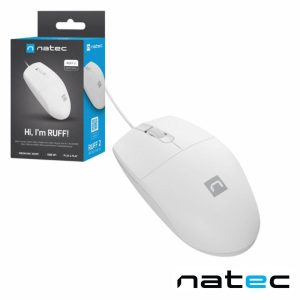 Rato Óptico C/ Fios 1000DPI USB Preto NATEC - (NMY-1988)