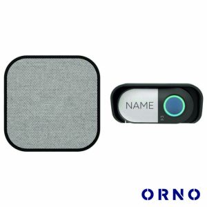 Campainha S/ Fios C/ 1 Receptor 2xAA IP20 150m ORNO - (OR-DB-KA-171/B)