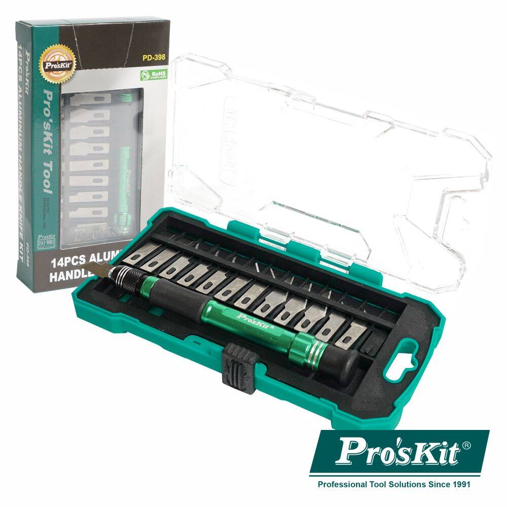 Conjunto X-Ato C/ 13 Tipos De Lâminas PROSKIT - (PD-398)