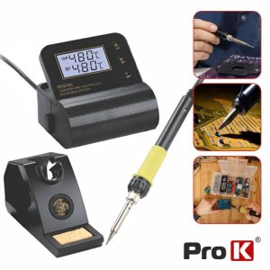 Estação de Soldar Digital Regulável 25W 160ºC - 480ºC PROK - (POWER-SOLDER7)