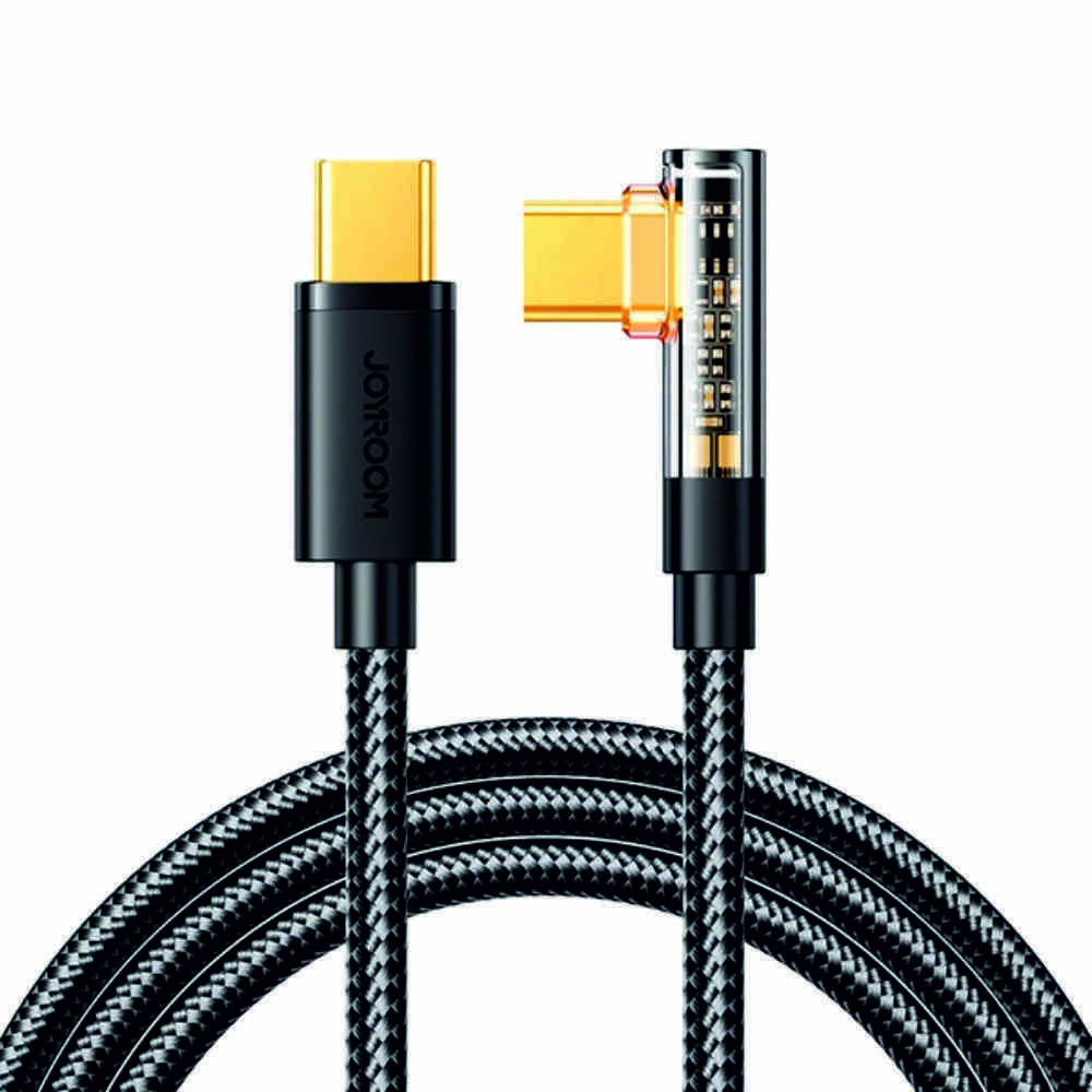 Cabo USB-C Macho P/ USB-C 90º Macho 5A 1.2m 100W JOYROOM - (S-CC100A6)