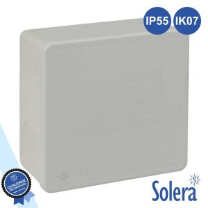 Caixa De Derivação Estanque Lisa 100x100x45mm SOLERA - (SLR-615C)