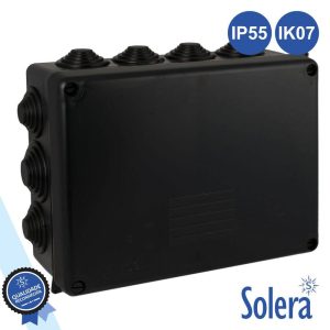 Caixa De Derivação Estanque C/ 14 Cones 220x170x80mm SOLERA - (SLR-686N)