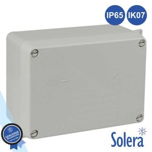 Caixa De Derivação Estanque 153x110x65mm IP65 IK07 SOLERA - (SLR-816)