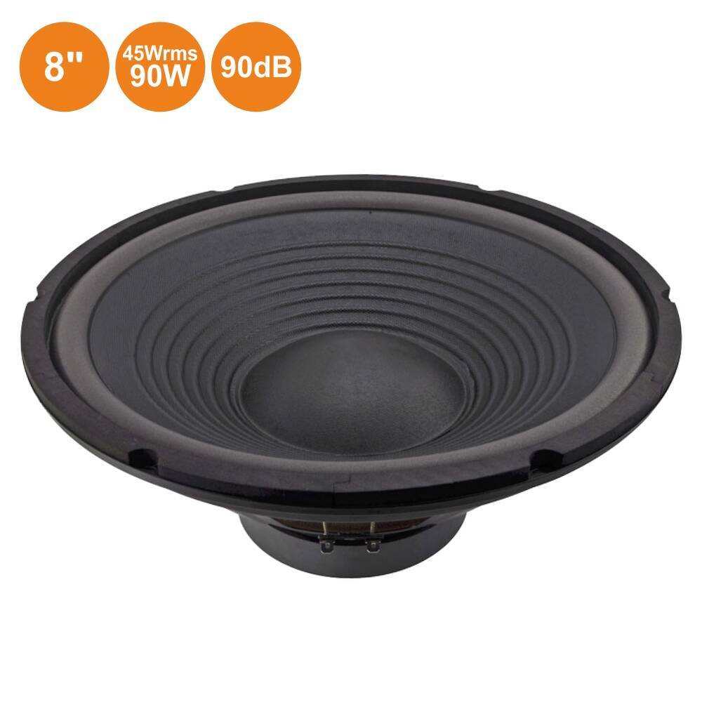 Altifalante 8" 90W 8 Ohm - (SP-8-8)