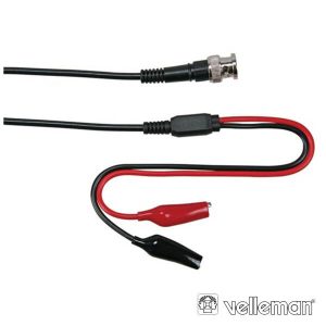 Pontas De Prova Osciloscópio BNC P/ 2x Crocodilos - (TLM55)