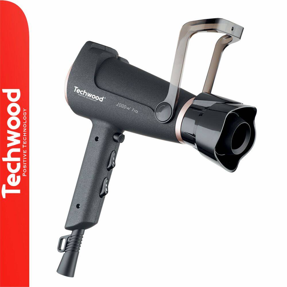 Secador de Cabelo 2000W Preto TECHWOOD - (TSC-2056S)