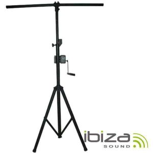 Suporte P/ Luzes C/ Manivela 140-290cm 60kg IBIZA - (SL010W)