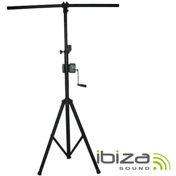 Suporte P/ Luzes C/ Manivela 140-290cm 60kg IBIZA - (SL010W)