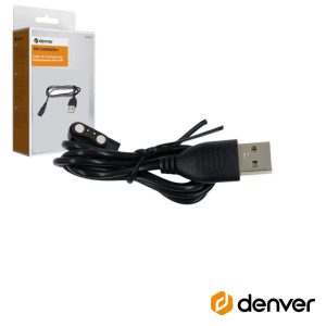 Cabo USB P/ Carregamento SmartWatch DENVER - (SWC-CHARGE03)