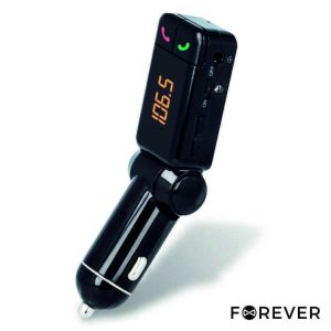 Transmissor FM Bluetooth V3.0 2USB F. Isqueiro FOREVER - (TR-320)
