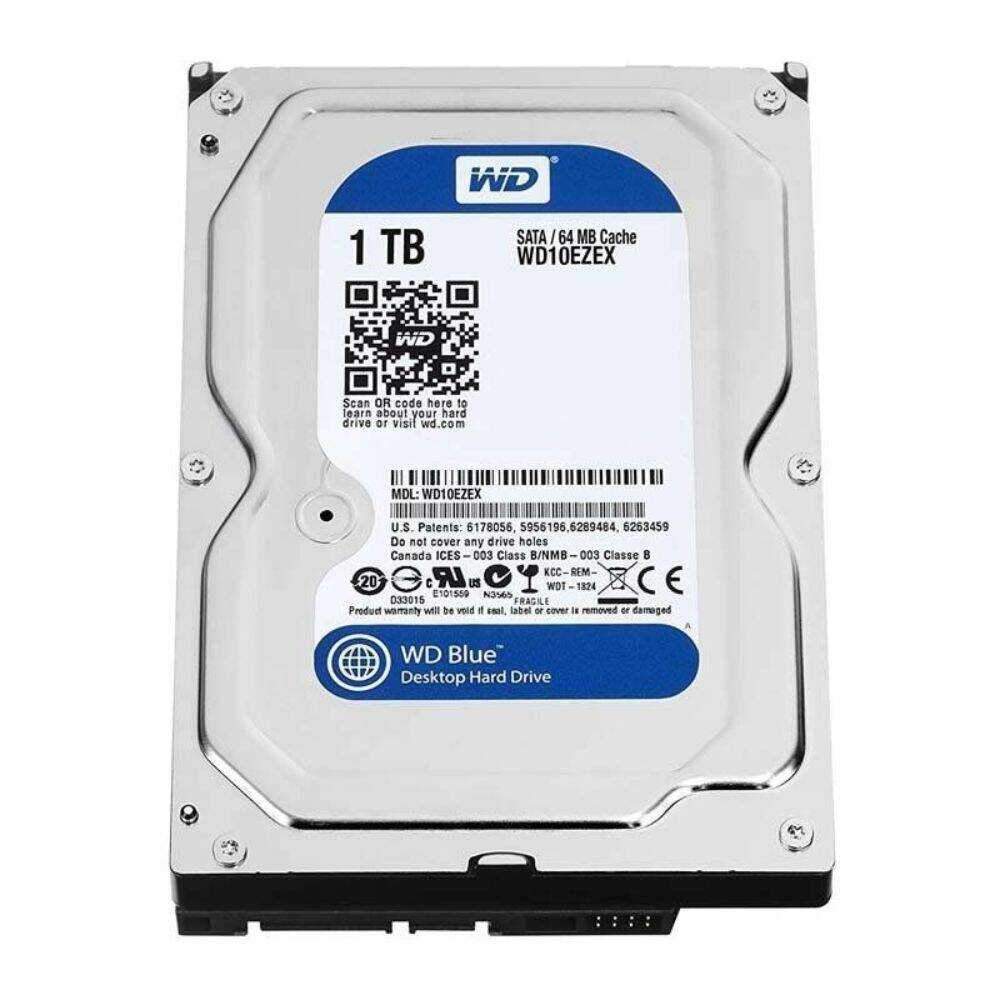Disco Rígido Interno HDD Western Digital Sata III 1TB 3.5" - (WD10EZEX)