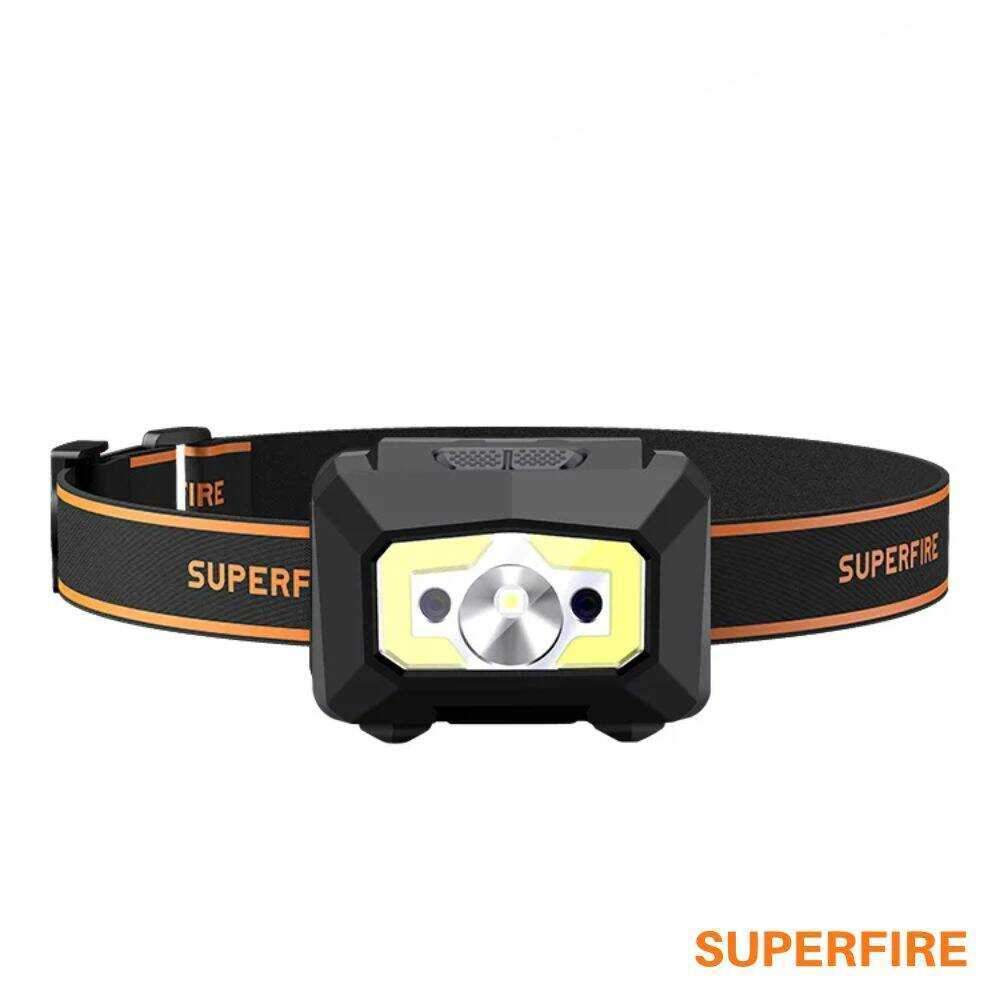 Lanterna de Cabeça C/ Sensor Mov. 5W 338lm IP44 SUPERFIRE - (X30-SF)