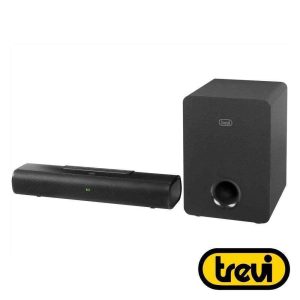 Barra Som C/ Sub S/Fios 90W USB/BT/HDMI/AUX/TOSLINK TREVI - (SB8380SW)