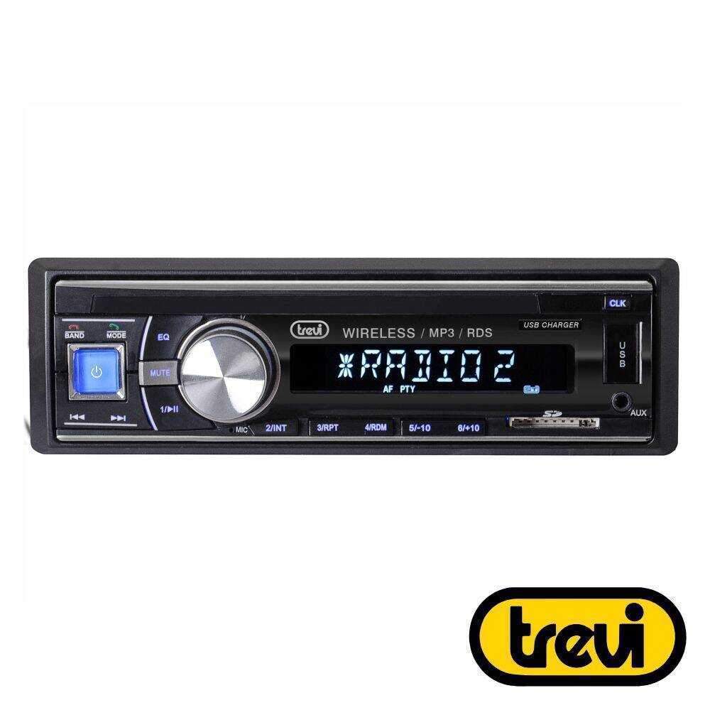 Auto-Rádio FM Mp3 4x7.5W C/ BT/RDS/AUX/USB/DAB TREVI - (SCD5702BT)