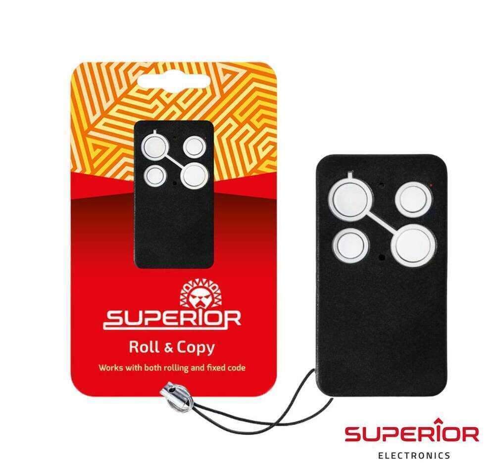 Comando Garagem Universal 4 Canais Rolling Code - (SUP-RC)